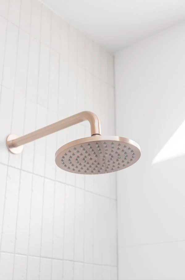 Meir Round Curved Shower Arm