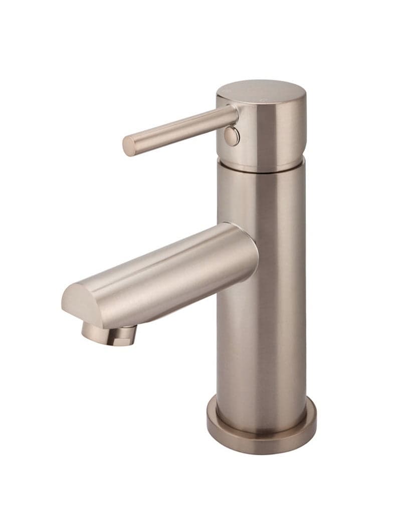 Round Basin Mixer - Champagne — view 1