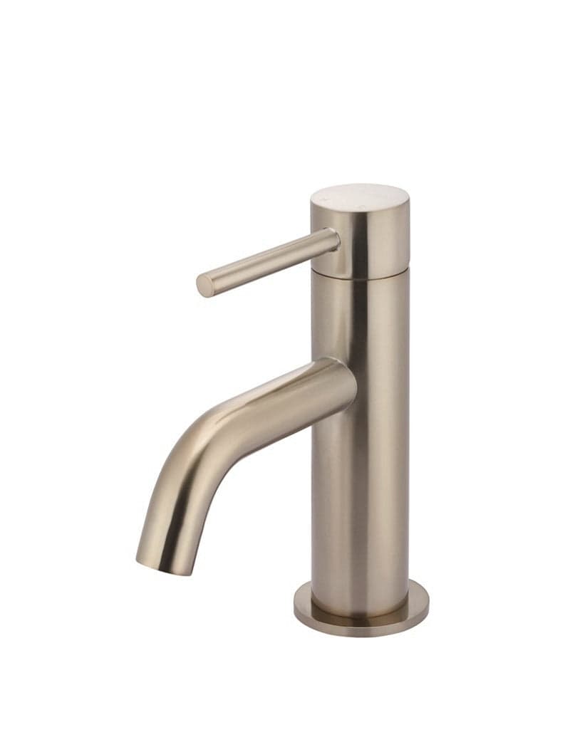 Piccola Basin Mixer Tap - Champagne — view 1