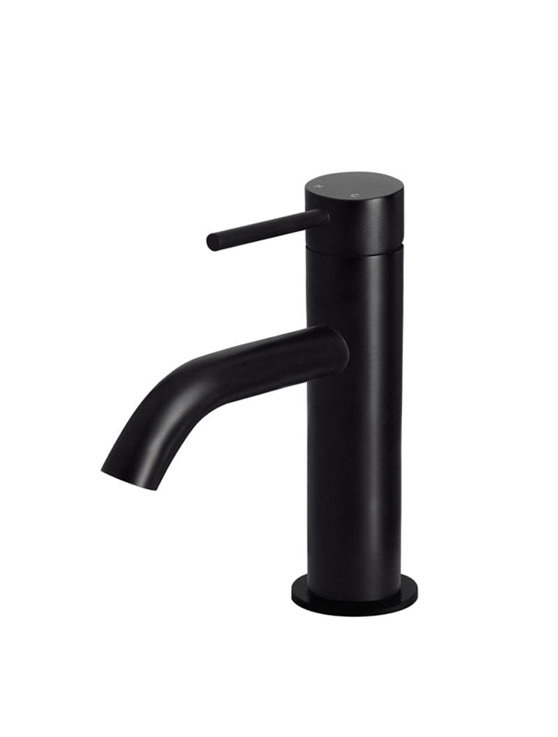 Piccola Basin Mixer Tap - Matte Black — view 1