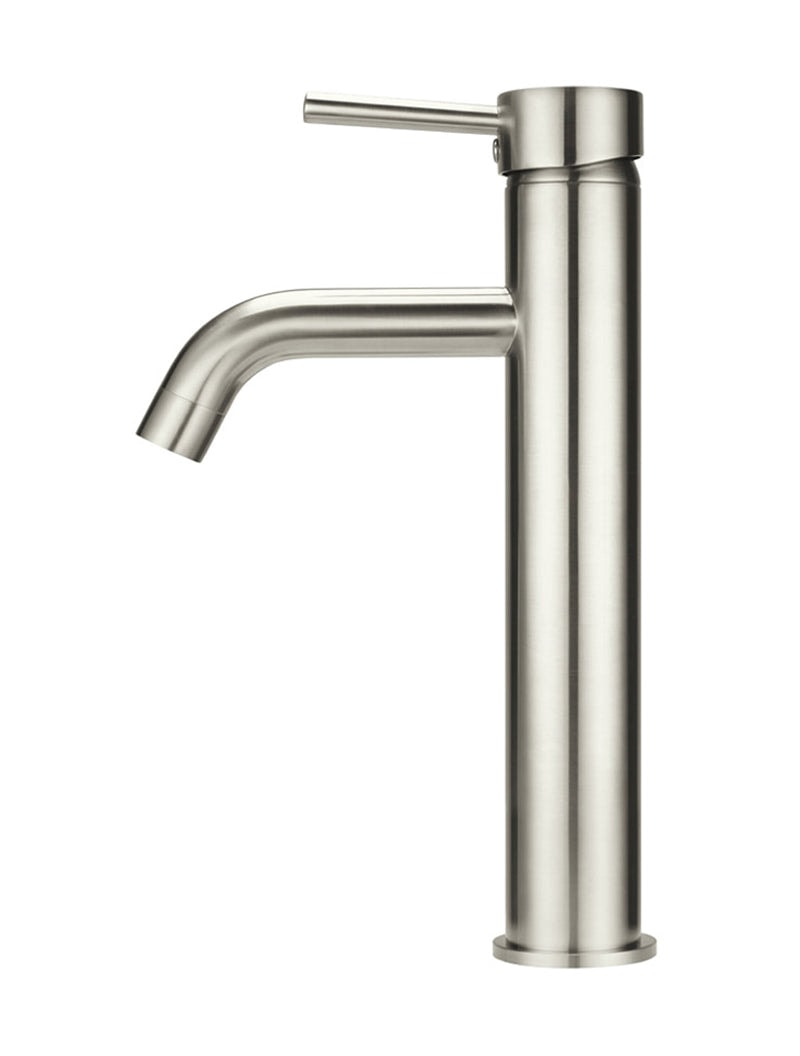 Meir Round Tall Curved Basin Mixer