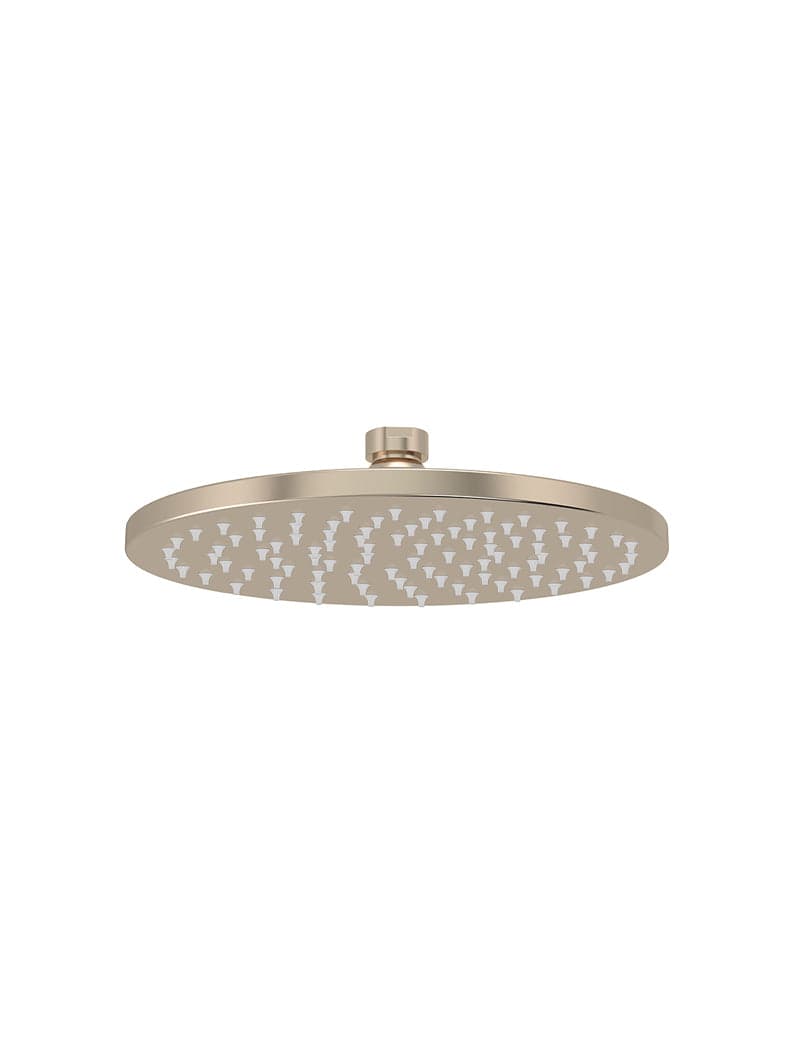 Round Shower Rose 200mm - Champagne — view 1