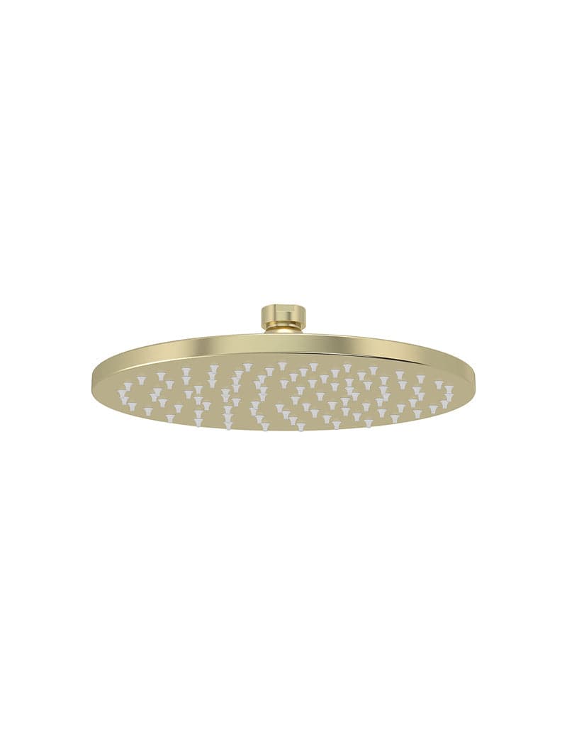 Round Shower Rose 200mm - PVD Tiger Bronze — view 1