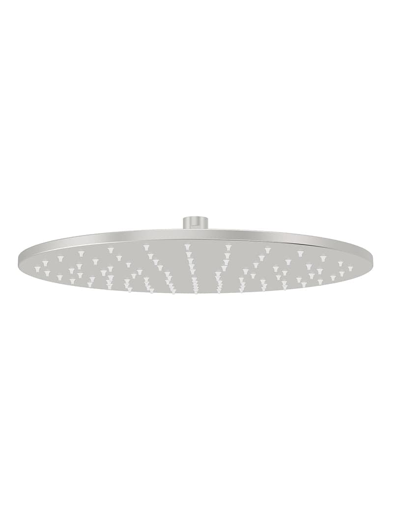 Round Shower Rose 300mm - PVD Brushed Nickel — view 1