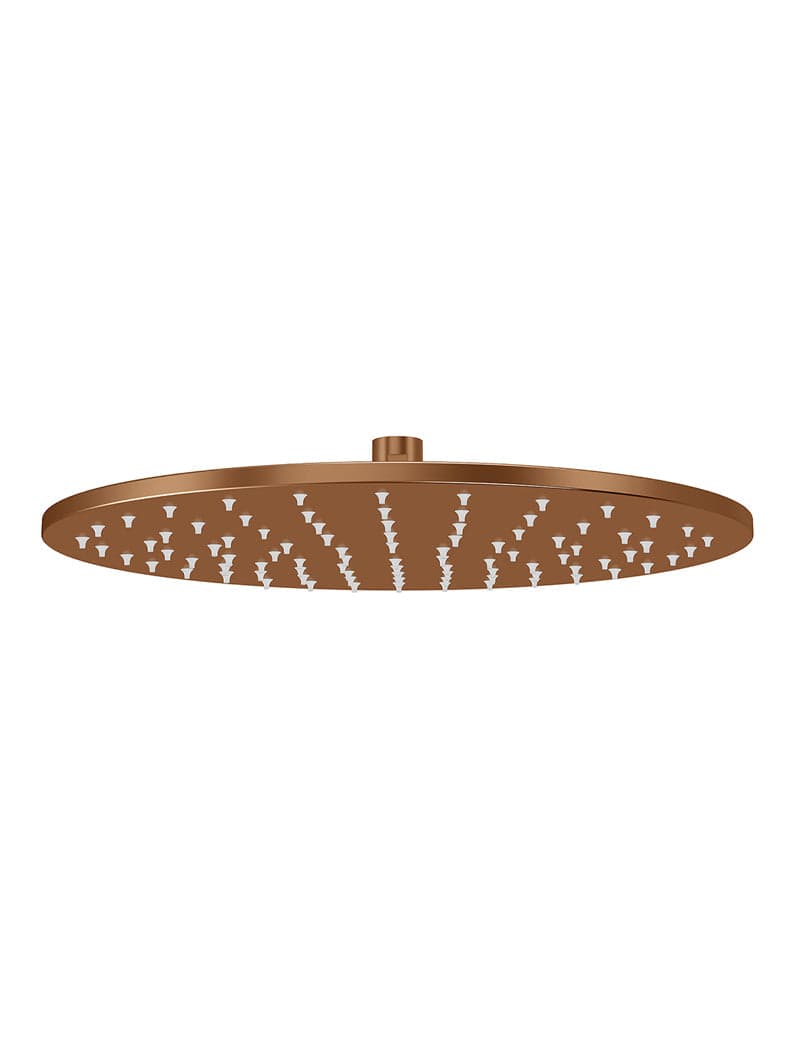 Round Shower Rose 300mm - Lustre Bronze — view 1