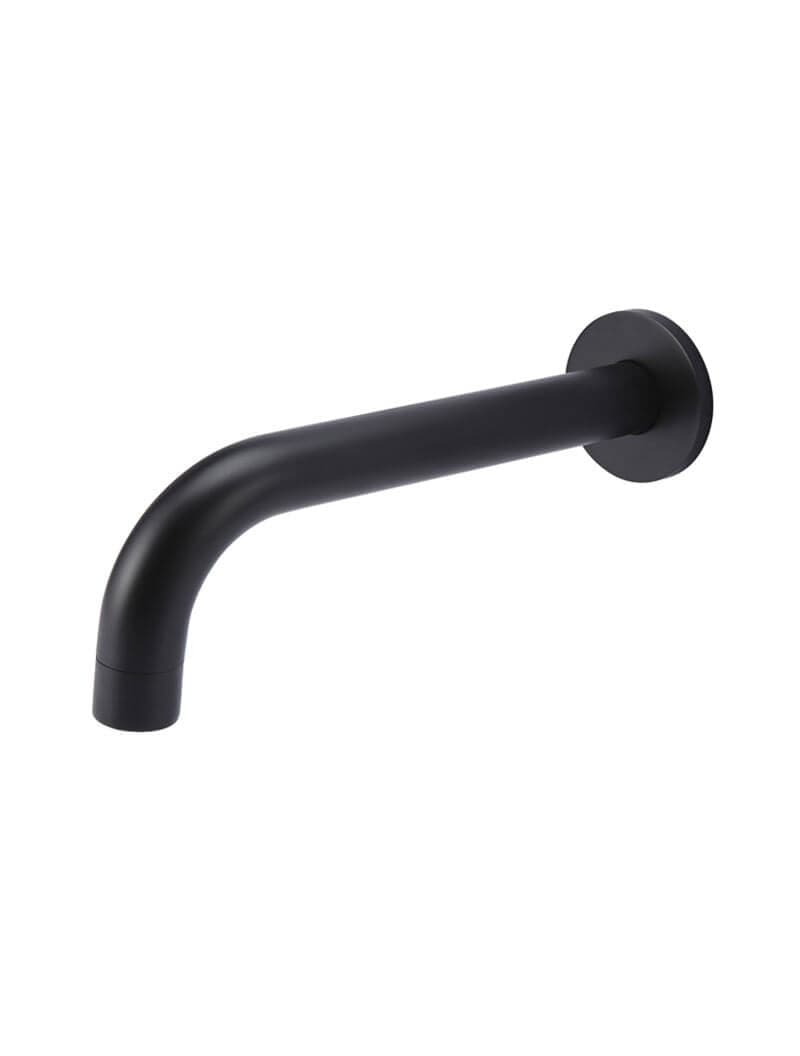 Universal Round Curved Spout - Matte Black — view 1