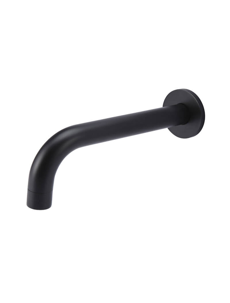 Universal Round Curved Spout - Matte Black — view 1