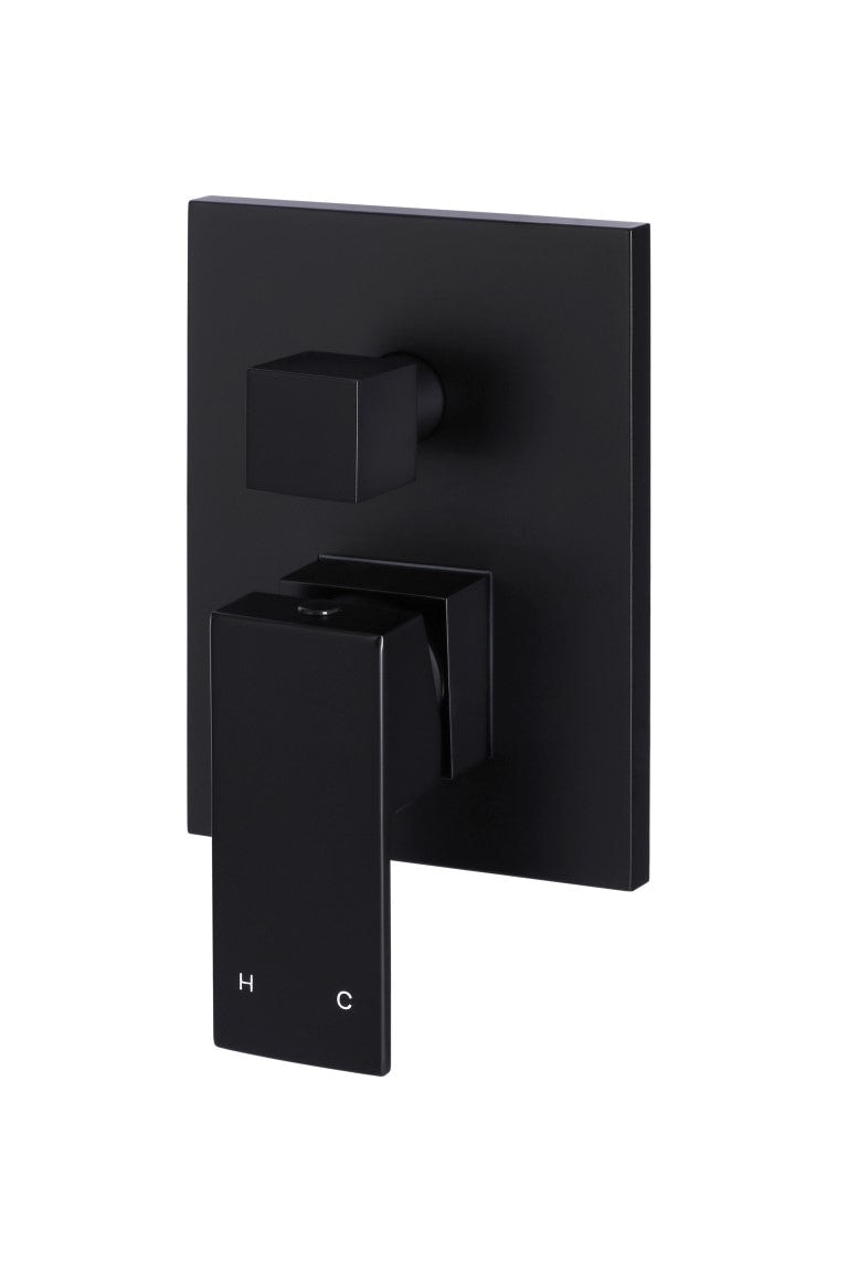 Square Diverter Mixer - Matte Black — view 1