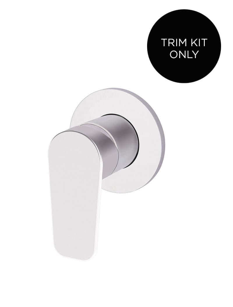 Round Wall Mixer Paddle Handle Trim Kit (In-wall Body Not Included) - Polished Chrome — view 1