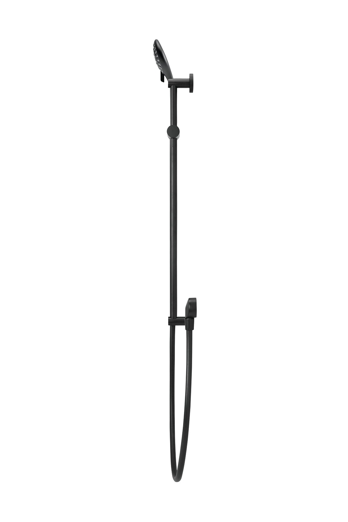 Meir Round Rail Column with Three-Function Hand Shower