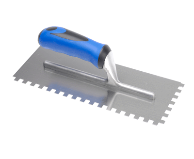BAT Trim Stainless Steel Trowel Soft Grip — view 1
