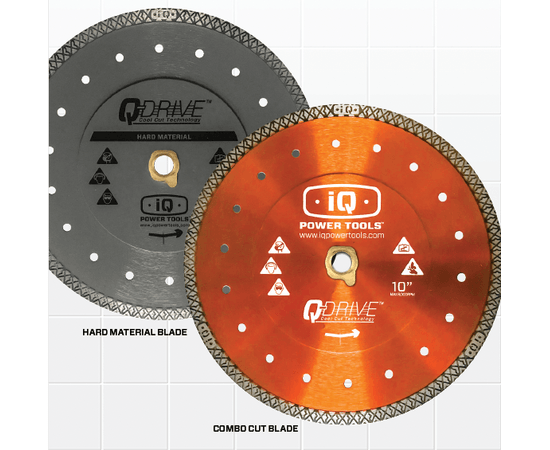 IQ Dry Diamond Blade 250mm Soft Material — view 1