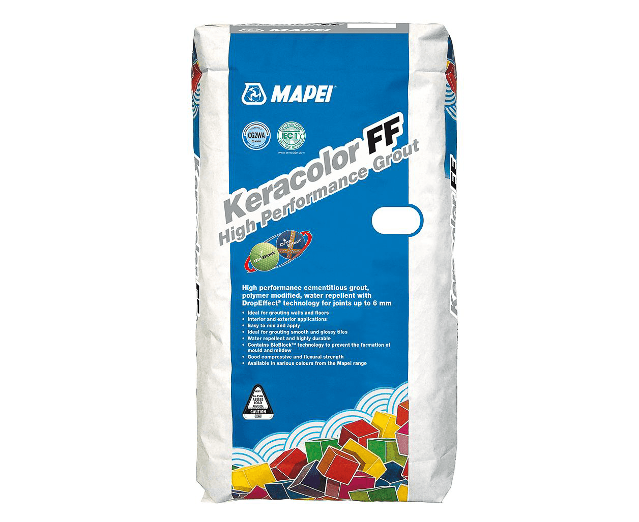 Mapei Keracolor FF #111 Silver Grey 20kg — view 1