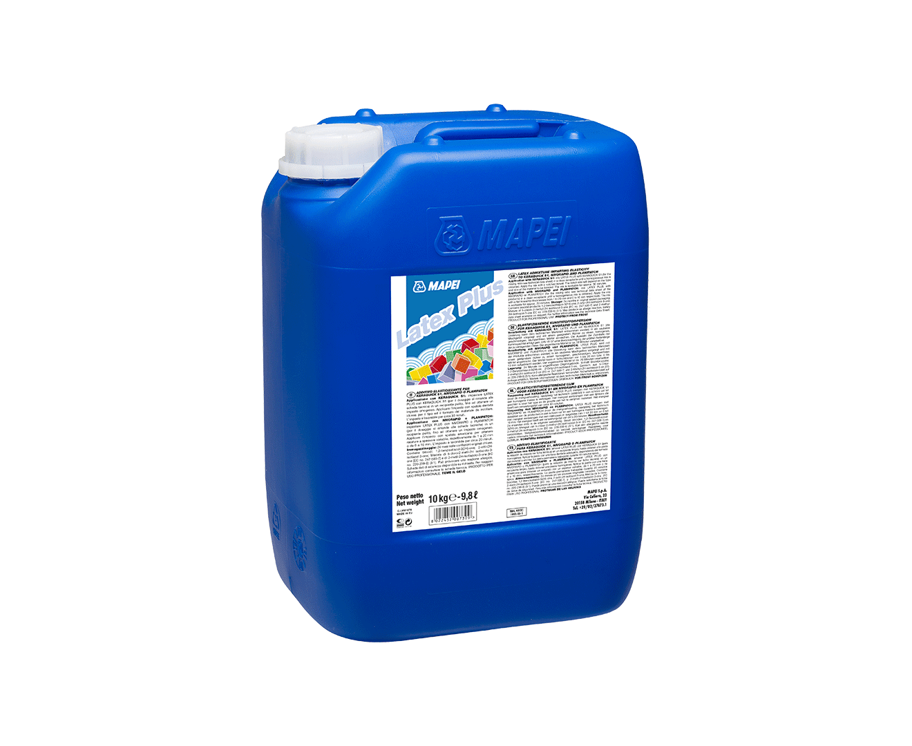 Mapei Latex Plus 10kg Drum — view 1