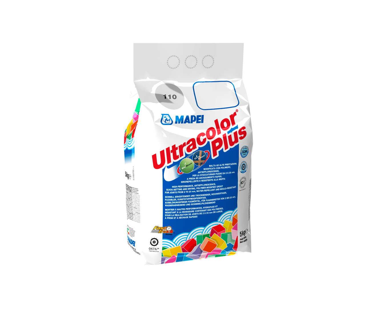 Mapei Ultracolor Plus #113 Cement Grey 5kg — view 1