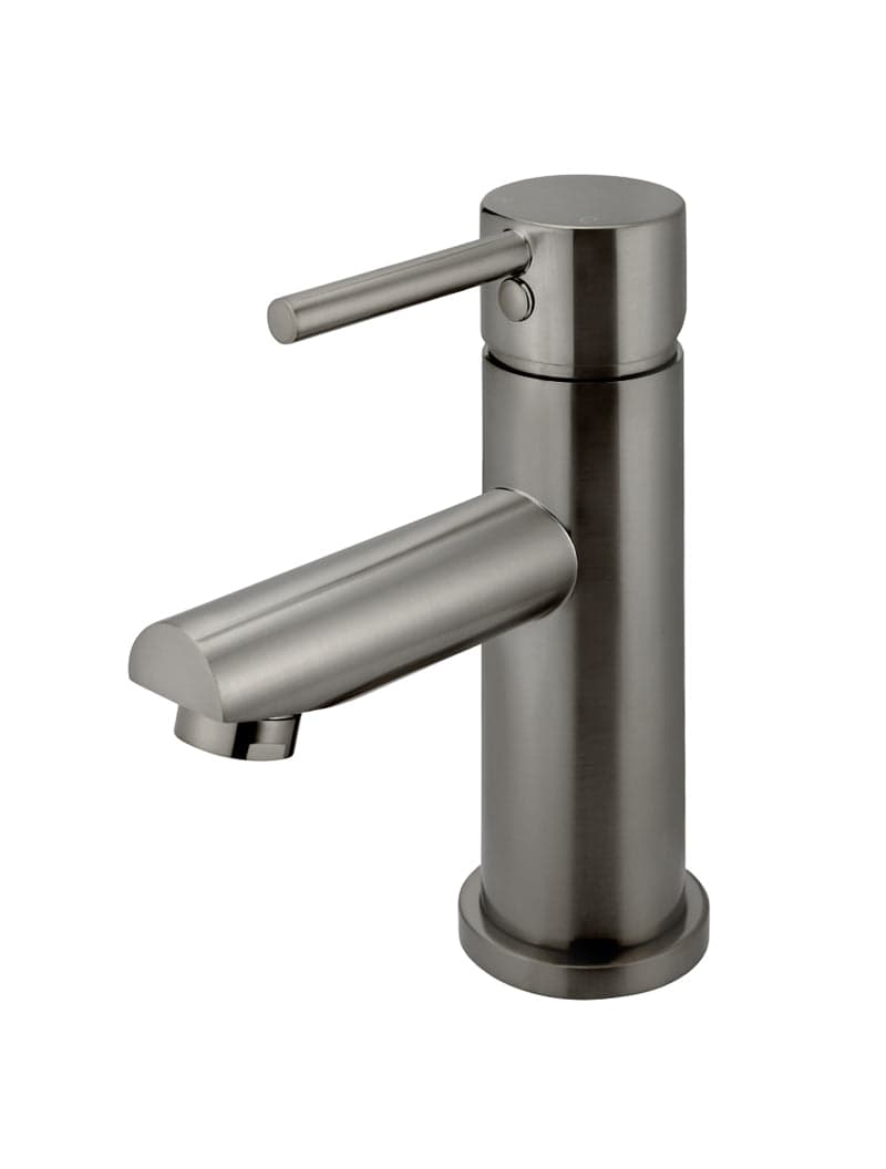 Round Basin Mixer - Shadow Gunmetal — view 1