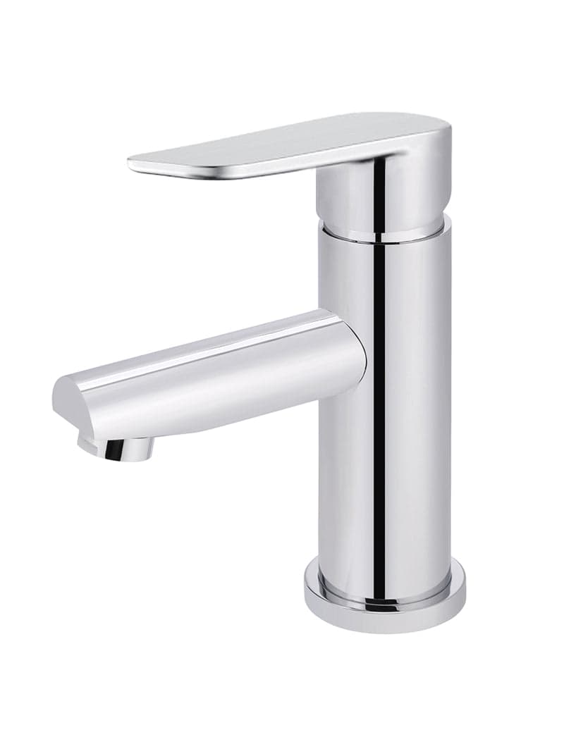 Round Paddle Basin Mixer - Polished Chrome — view 1