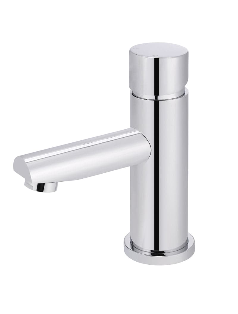 Round Pinless Basin Mixer - Polished Chrome — view 1