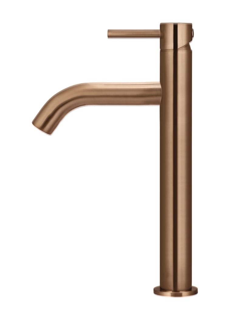 Piccola Tall Basin Mixer Tap with Spout