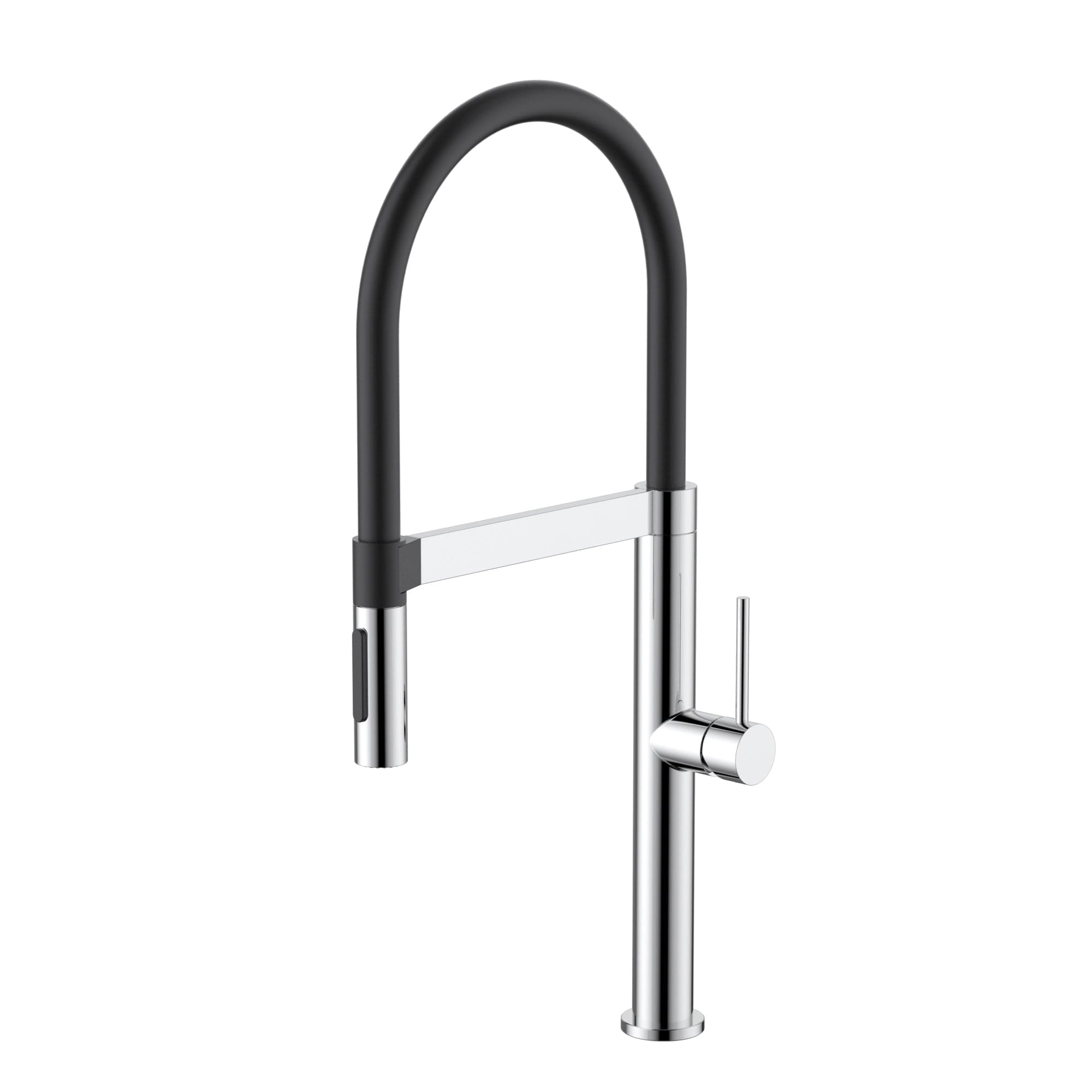Pull Down Kitchen Mixer With Magnetic Dock - Polished Chrome — view 1