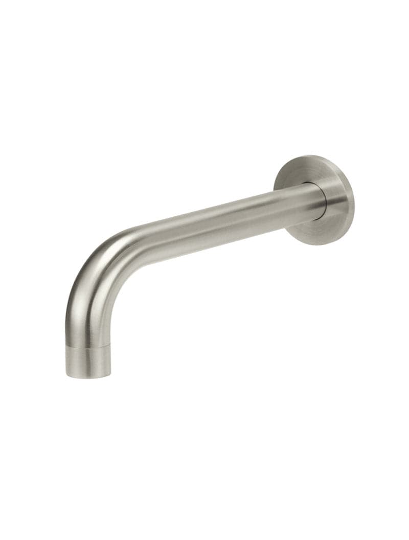 Universal Round Curved Spout - PVD Brushed Nickel — view 1