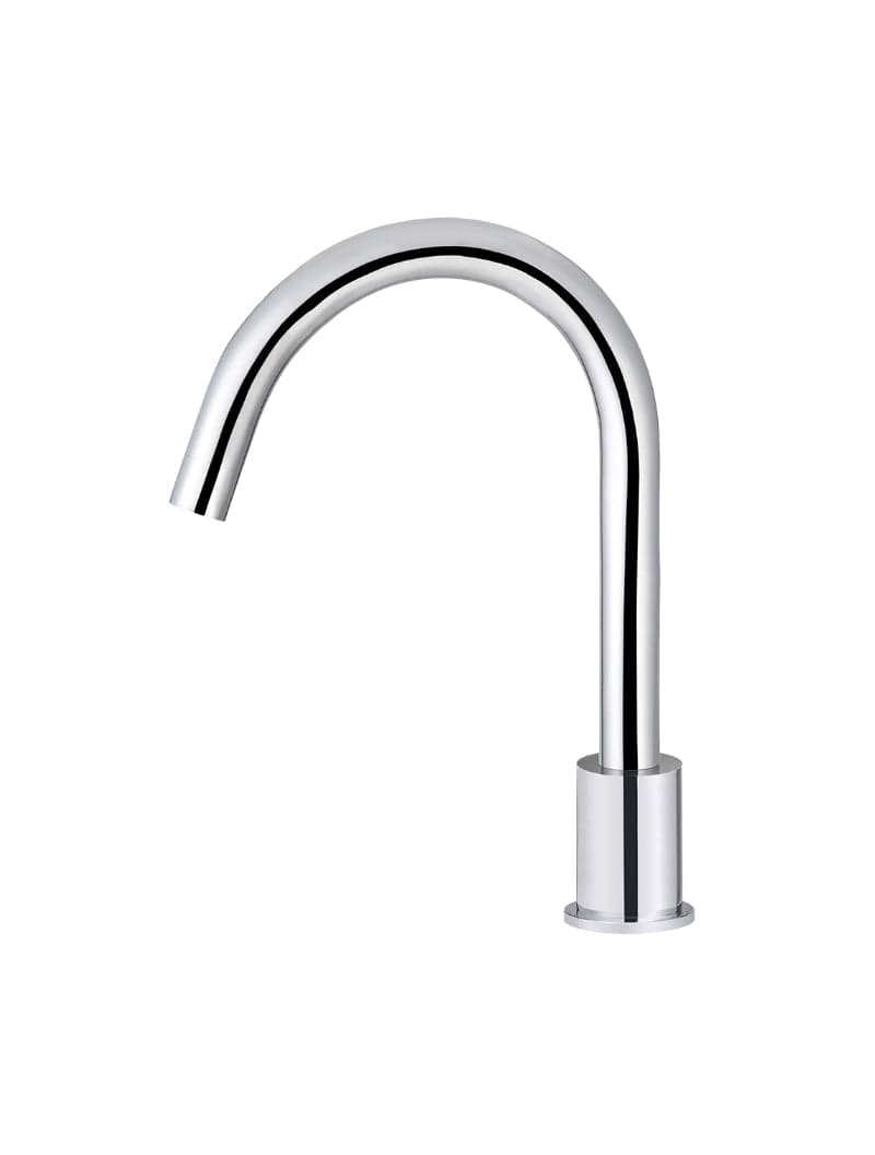 Round Hob Mounted Swivel Spout - Polished Chrome — view 1