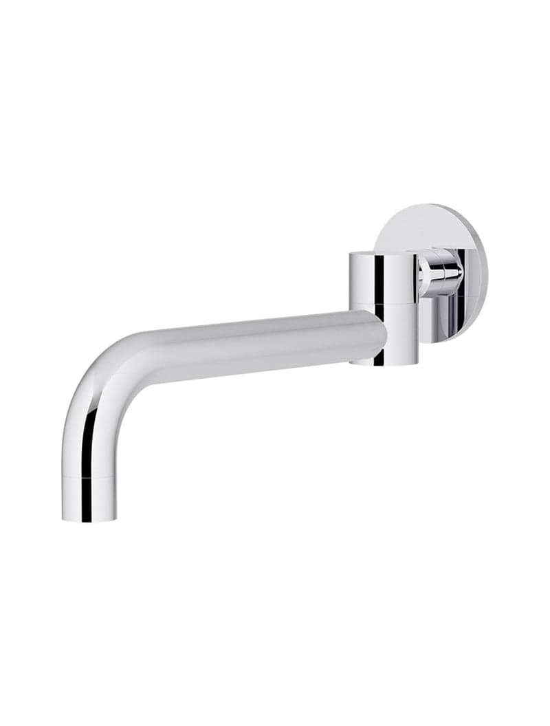 Round Swivel Wall Spout - Polished Chrome — view 1
