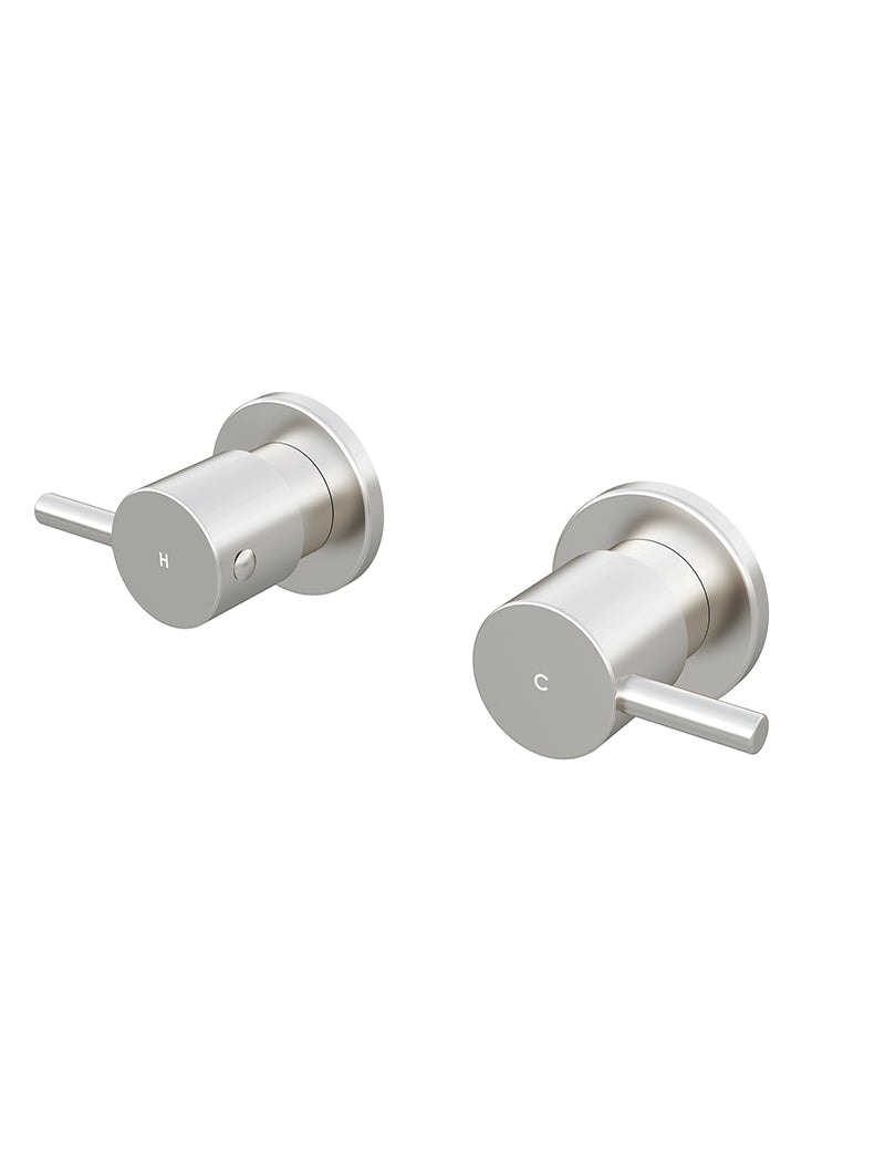 Meir Round Quarter Turn Wall Tap — view 1