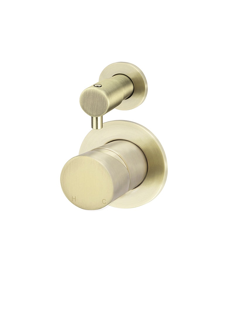 Meir Round Pinless Handle Diverter Mixer — view 1