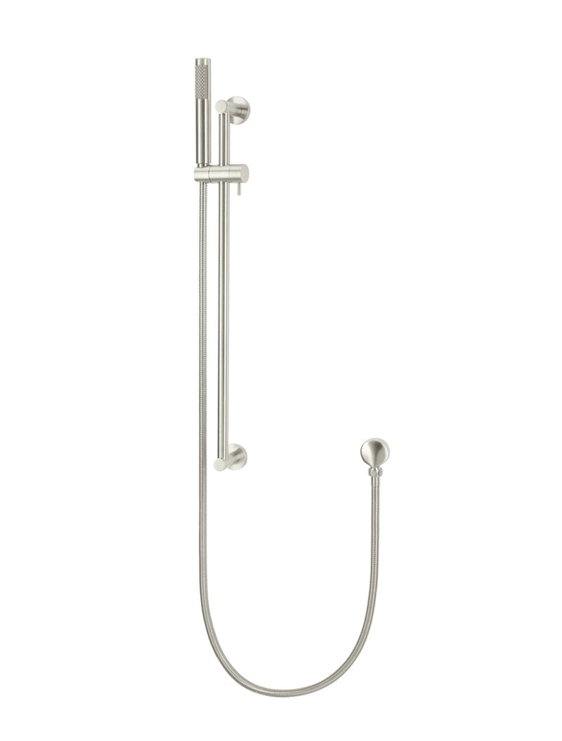 Meir Round Hand Shower on Rail Column — view 1
