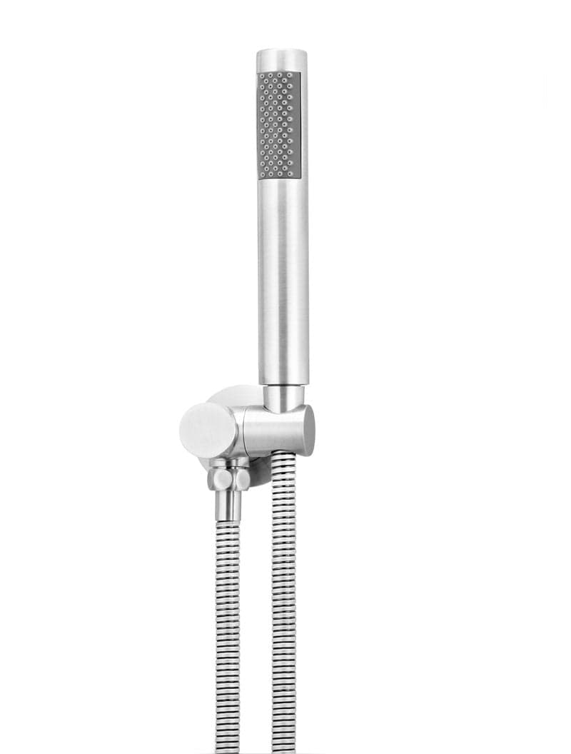 Round Shower on Swivel Bracket - Polished Chrome — view 1