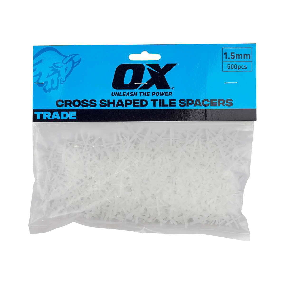 OX Trade Cross Tile Spacers 1.5 500pcs — view 1