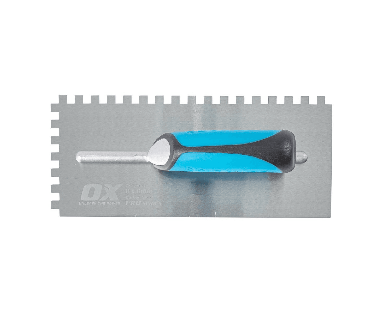 OX Professional 8 x 8 Notch Trowel — view 1