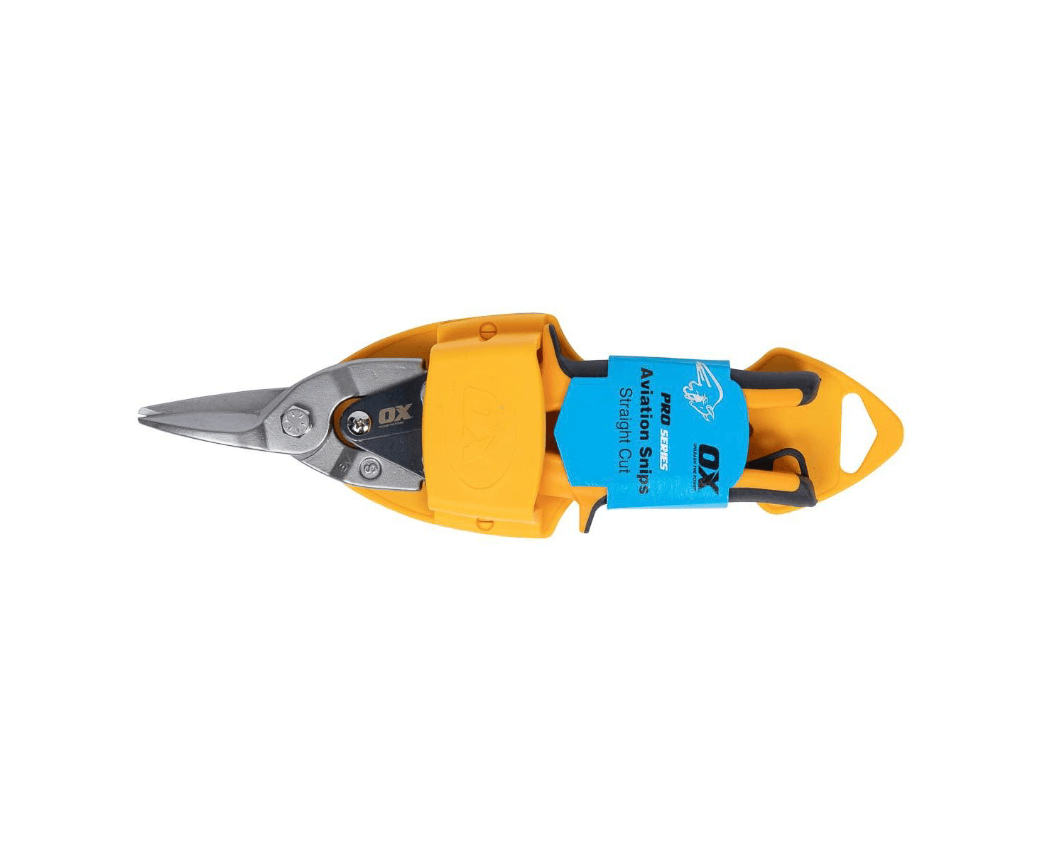 OX Pro Aviation Tin Snips Straight Cut — view 1