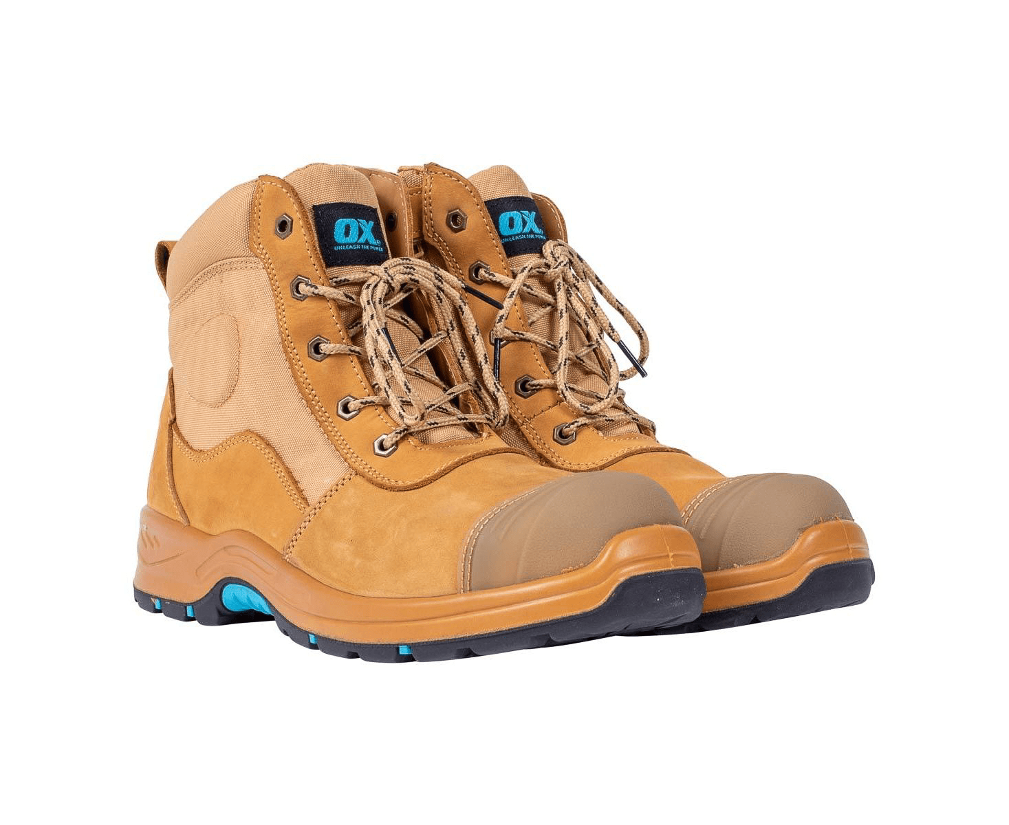 OX Nubuck Zipper Safety Boot Size 9 — view 1