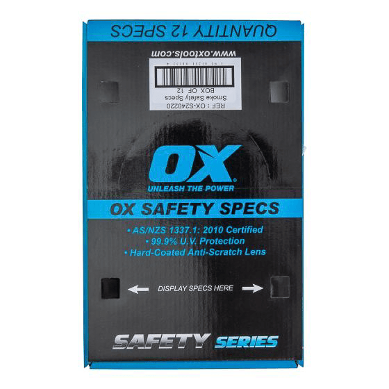 OX Smoke Safety Specs — view 1