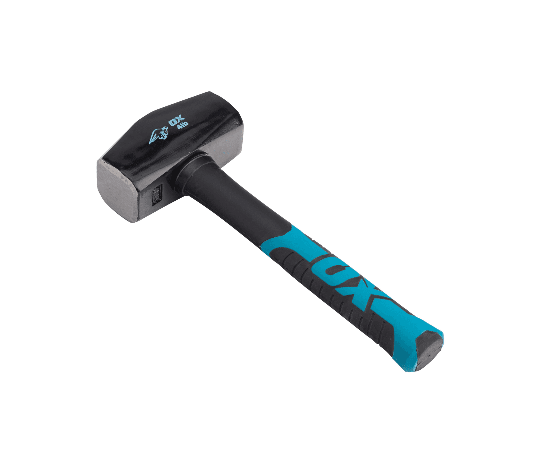 OX Trade Club Hammer, Fibreglass Handle-4lb/1.8kgs — view 1
