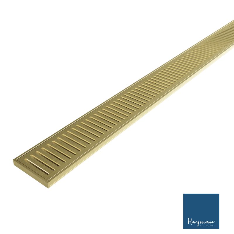 Hayman Aluminium Grate Drain 3m