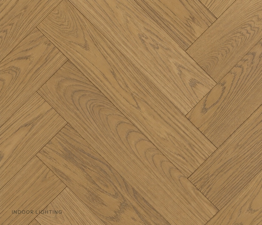 Herringbone Timber Flooring - French Grey
