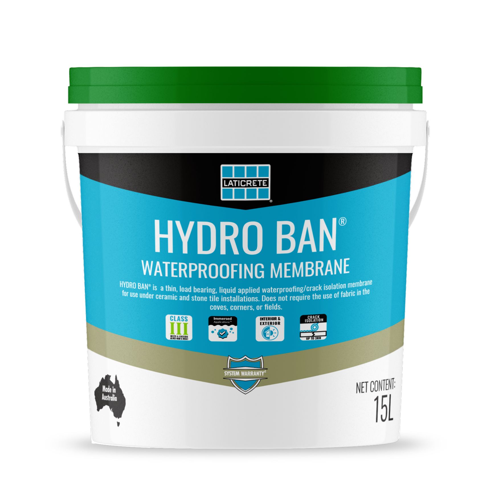 Laticrete Hydro Ban — view 1